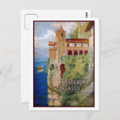  1920s-meer van Maggiore belemmeren Italiaans reiz Briefkaart (Voorkant / Achterkant)