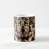 1920s menigte scene koffiemok (Center)