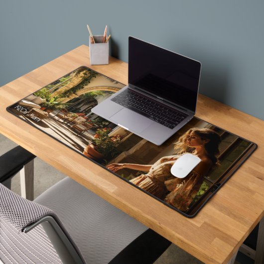 1920s Miami Spaanse villa binnenplaats Bureaumat (Kantoor 2)