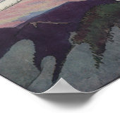 1920s Moeder Goose rijdt met haar reuzengans Poster (Hoek)