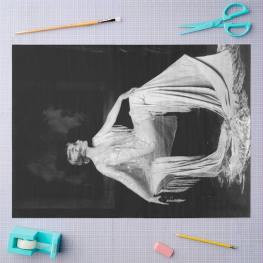 1920's Movie Star-decoupage Tissuepapier (Craft)