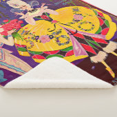 1920s New York Hippodrome programma cover print Sherpa Deken (3/4)