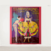 1920s New York Hippodrome programma cover print Wandkleed (Voorkant)