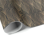 1920s-papier met geoogste vulling cadeaupapier (Rol Hoek)