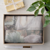 1920's Parfum Flapper Meisje Art Deco Tissuepapier (Geschenk)
