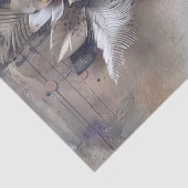 1920's Parfum Flapper Meisje Art Deco Tissuepapier (Detail)