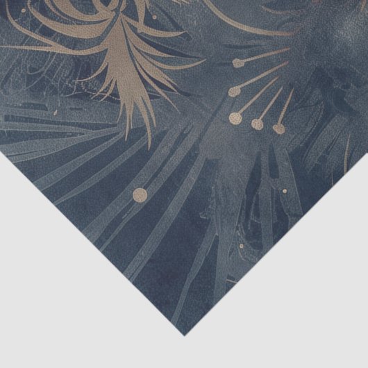 1920's Parfum Flapper Meisje Art Deco Tissuepapier (Detail)