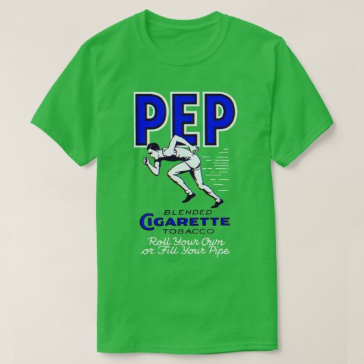 1920s Pep sigarettentabak T-shirt (Design voorkant)