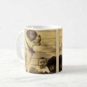 1920s pitbullbewakers baby koffiemok (Voorkant links)
