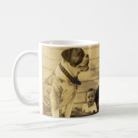 1920s pitbullbewakers baby koffiemok (Links)