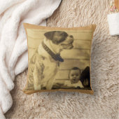 1920s pitbullbewakers baby kussen (Deken)