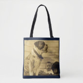 1920s pitbullbewakers baby tote bag (Voorkant)