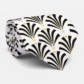 1920s  Roaring Twenties Palmettos Stropdas (Opgerold)