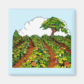 1920s tuinafdrukken magneet (Voorkant)