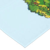 1920s tuinafdrukken tafelkleed (Gekanteld)