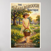 1920s Vintage Kinder Mode Reclame  Poster (Voorkant)