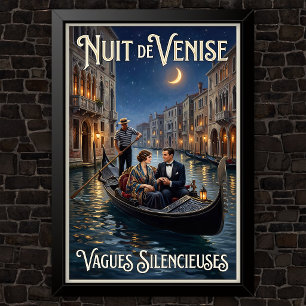 1920s Vintage Mode Reclame Poster
