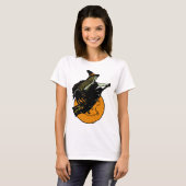 1920s Witch en Full Moon Shirt (Voorkant volledig)