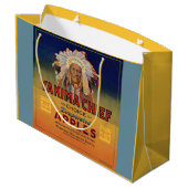 1920s Yakima Chief Evaporated Apples label print Groot Cadeauzakje (Achterkant Gekanteld)