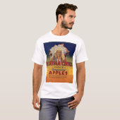 1920s Yakima Chief Evaporated Apples label T-shirt (Voorkant volledig)