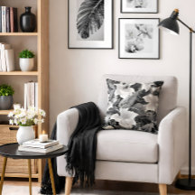 1920s zwart-wit bloemen