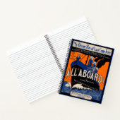1921 All Aboard sheet muziek Notitieboek (Binnen)