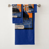 1921 Alles-in-board muziekafdrukken Bad Handdoek (Insitu)