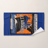 1921 Alles-in-board muziekafdrukken Bad Handdoek (Handdoek)