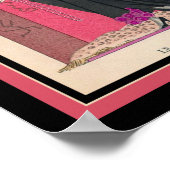 1921 Art Deco Paris Mode Pochoir Poster (Hoek)