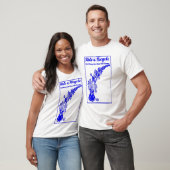 1921 Bikes blauw T-shirt (Unisex)