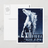 1921 Italiaans filmfestival Briefkaart (Voorkant / Achterkant)