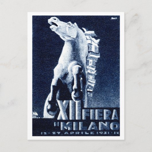 1921 Italiaans filmfestival Briefkaart (Voorkant)