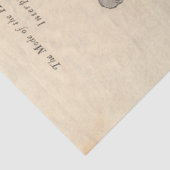 1921 NYC-Mode Ontwerpartikel Tissuepapier (Detail)