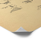 1921  Taylor Golf Club Patent Art Print (Hoek)