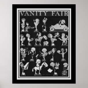 1921 Vanity Fair "Interest" Poster