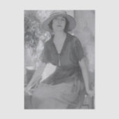 1921 Vogue-foto actrice Genevieve Tobin Tissuepapier (Voorkant)