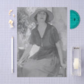 1921 Vogue-foto actrice Genevieve Tobin Tissuepapier (Craft)
