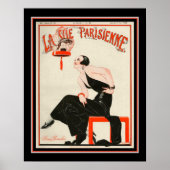 1922 Art Deco La Vie Parisienne Poster (Voorkant)