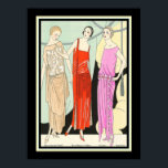 1922 "Art Gout Beaute" Art Deco Poster<br><div class="desc">1922 Art Deco Mode print van 18x24 in het Frans "Art Gout Beaute",  die hier wordt getoond - beschikbaar op verschillende formaten,  maar ook op Canvas</div>