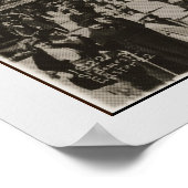  1922 Atlantic City Boardwalk Foto Poster (Hoek)