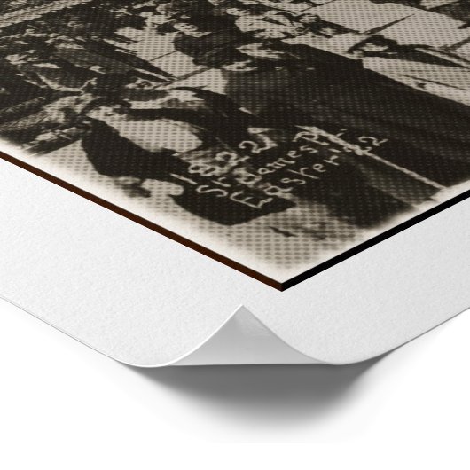  1922 Atlantic City Boardwalk Foto Poster (Hoek)