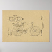 1922 brochure voor fietspatronen poster (Voorkant)