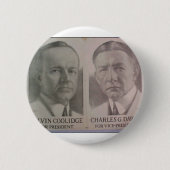 1922 Coolidge - Dagen Ronde Button 5,7 Cm (Voorkant)