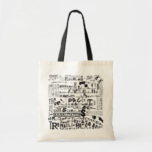 1922 DADA ART AVANT GARDE POSTER TOTE BAG