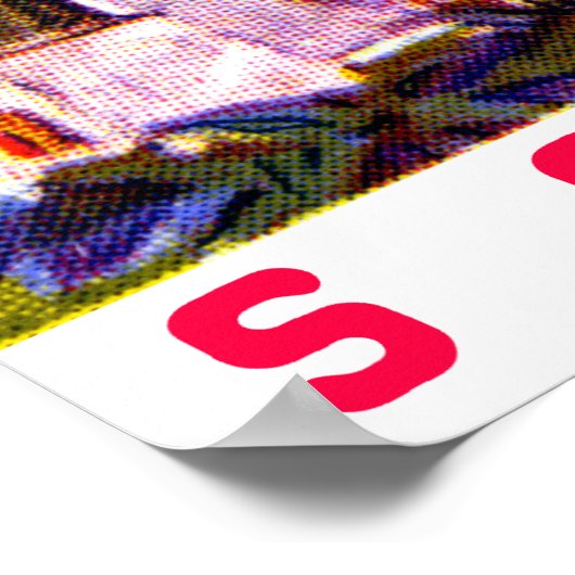 1922 Daglicht spoor Poster (Hoek)