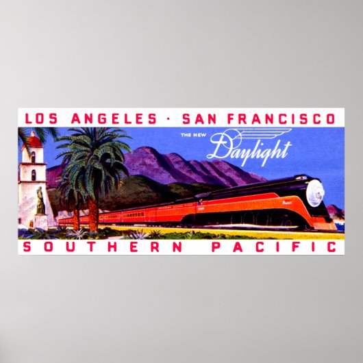 1922 Daglicht spoor Poster (Voorkant)