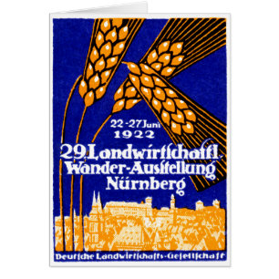 1922 de LandbouwExpositie van Nuremberg
