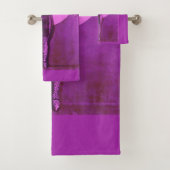 1922 filmster met oddball get-up - lavender bad handdoek (Insitu)