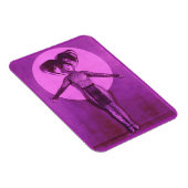 1922 filmster met oddball get-up - lavender magneet (Rechterzijde)