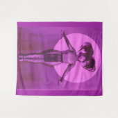 1922 filmster met oddball get-up - lavender wandkleed (Voorkant (horizontaal))